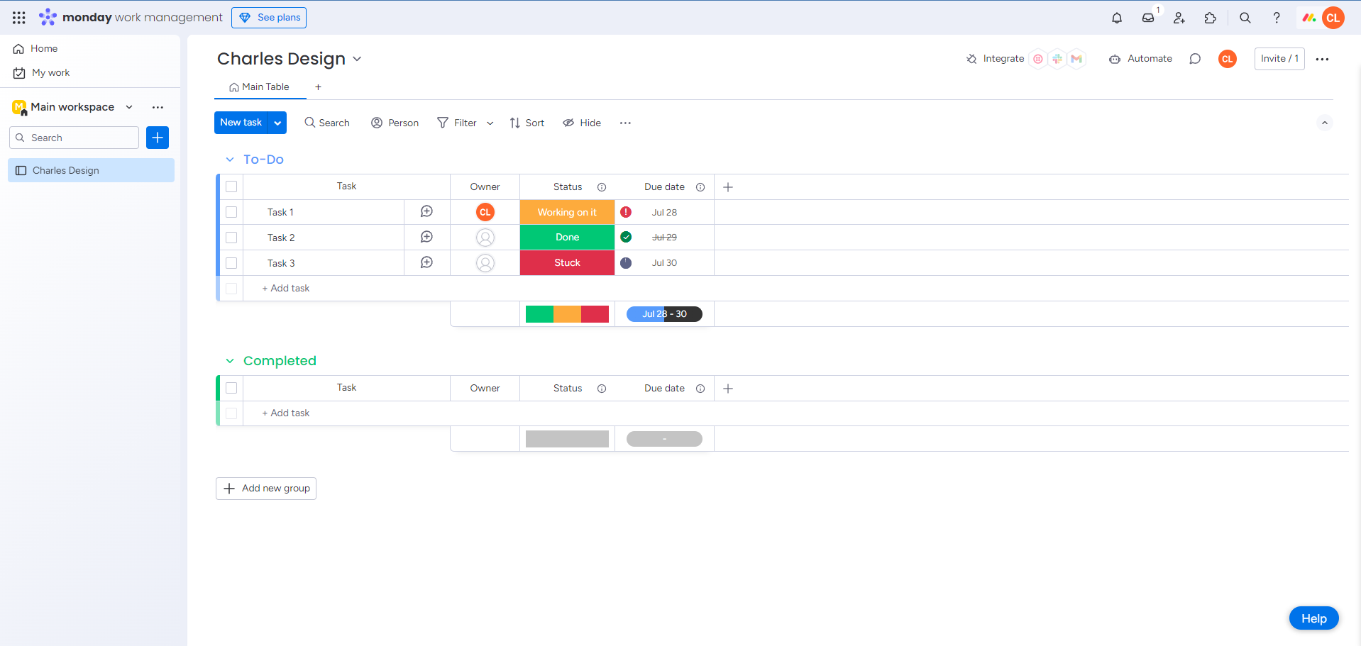Navigate to Integrations