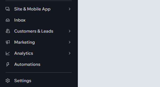 Navigate to Automations