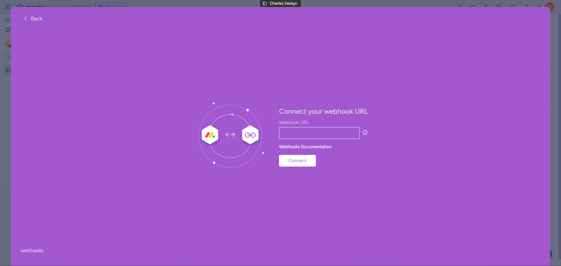 Configure the webhook URL